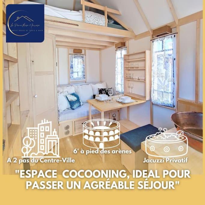 Cosy Tiny Centre-Ville De Nîmes Buitenkant foto